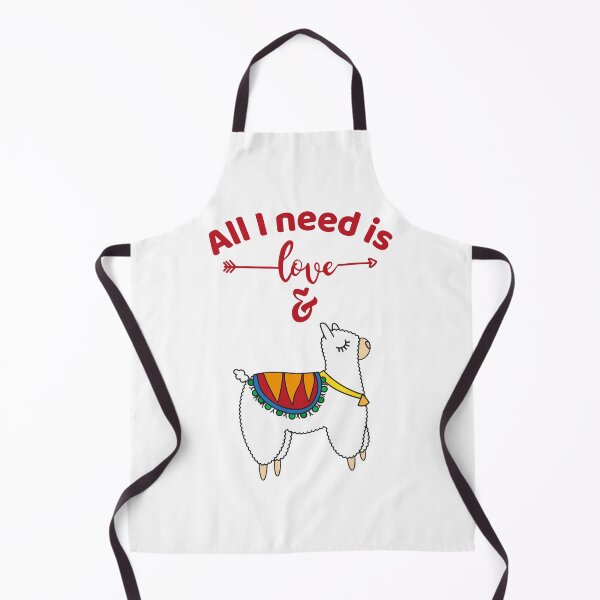 Item preview, All I need is love and llamas designed and sold by beefrancky.
