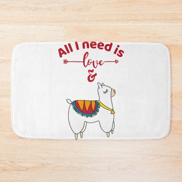 Item preview, All I need is love and llamas designed and sold by beefrancky.
