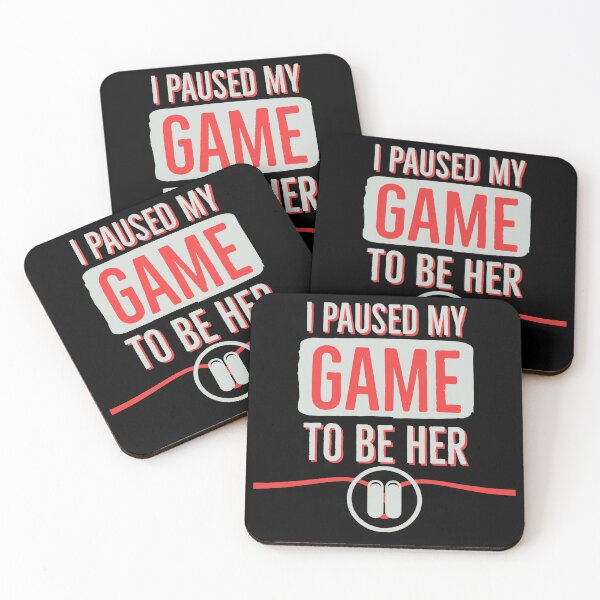 Item preview, i paused my game to be her designed and sold by Oussamamehenni.