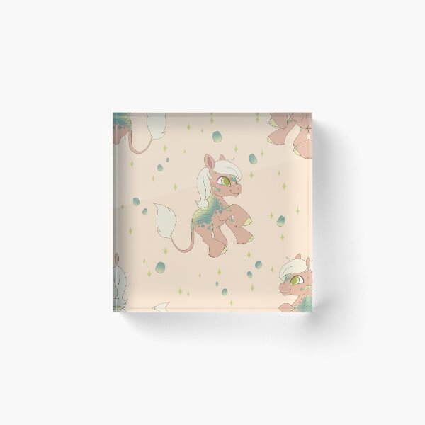 Little Kirin Pony (Spring) Acrylic Block