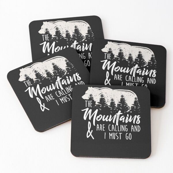 Item preview, The Mountains Are Calling And I Must Go Funny Hiker designed and sold by lolahomya.