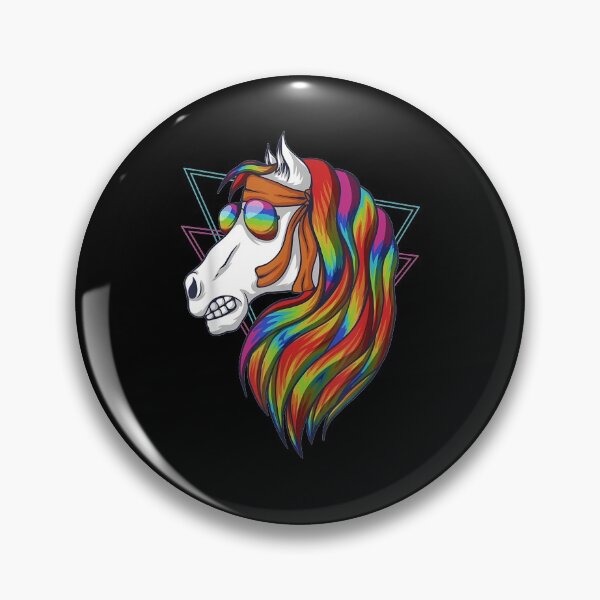Item preview, Vintage Horse Head Colorful Retro designed and sold by lolahomya.