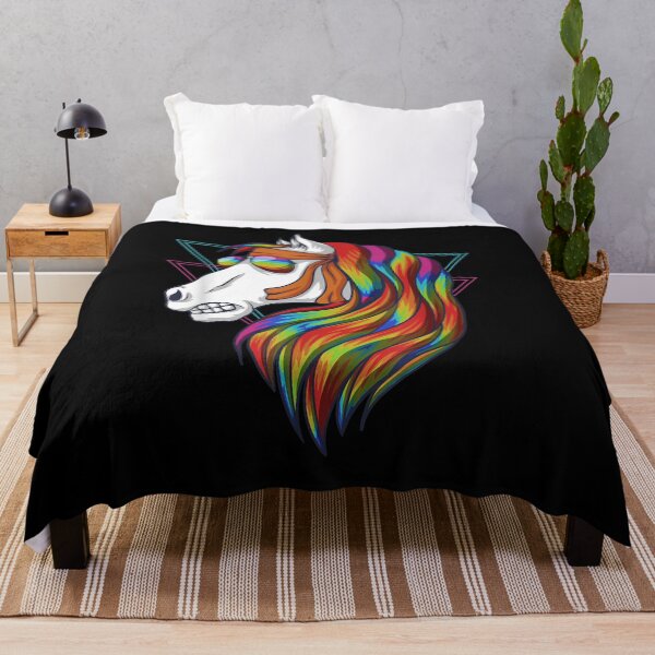 Item preview, Vintage Horse Head Colorful Retro designed and sold by lolahomya.