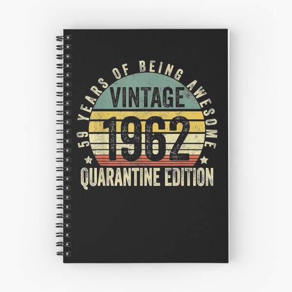 Item preview, 59th Birthday Retro Limited Edition 1962 Quarantine Birthday designed and sold by ninapfvu.