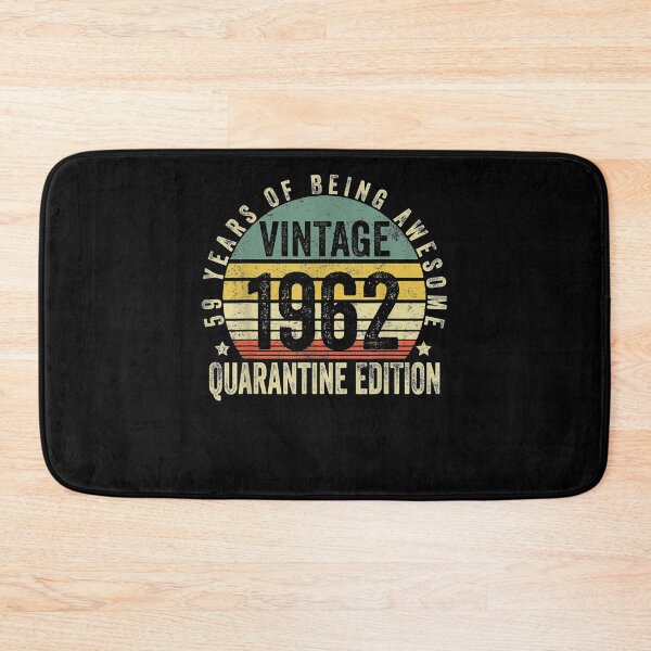 Item preview, 59th Birthday Retro Limited Edition 1962 Quarantine Birthday designed and sold by ninapfvu.