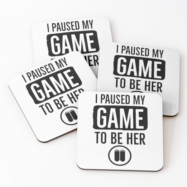 Item preview, i paused my game to be her designed and sold by Oussamamehenni.