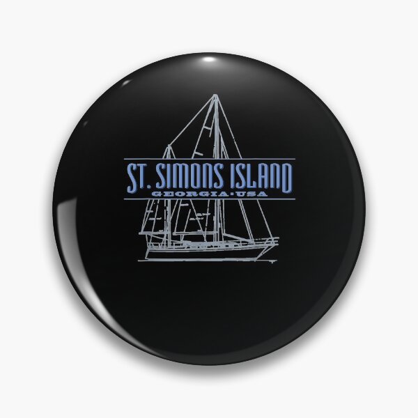 Item preview, St Simons Island Georgia Sailboat Souvenir designed and sold by lolahomya.
