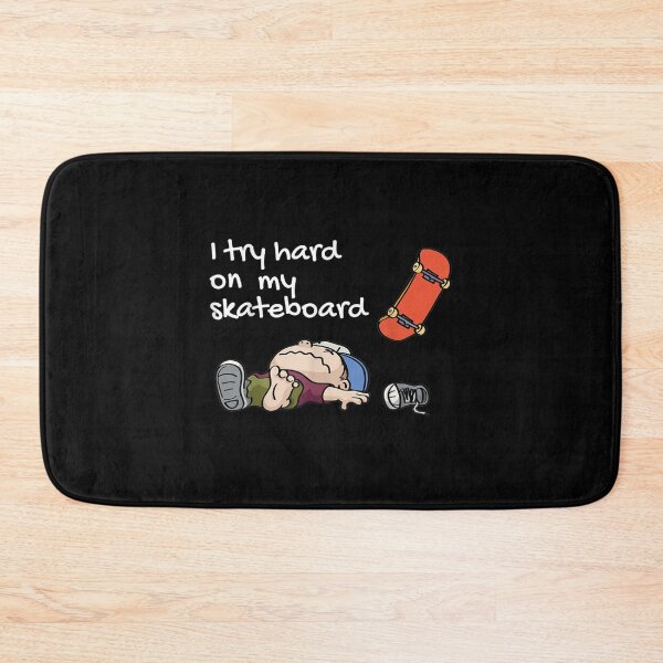Item preview, I Try Hard On My Skateboard designed and sold by ninapfvu.