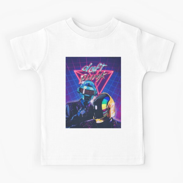night party daft punk Kids T-Shirt