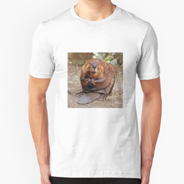 "Beaver" Slim Fit T-Shirt