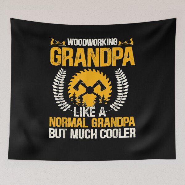 Item preview, Mens Funny Woodworking Grandpa Carpentry Woodworker Lover designed and sold by ninapfvu.