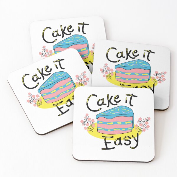Item preview, Cake It Easy designed and sold by stickerscorner.