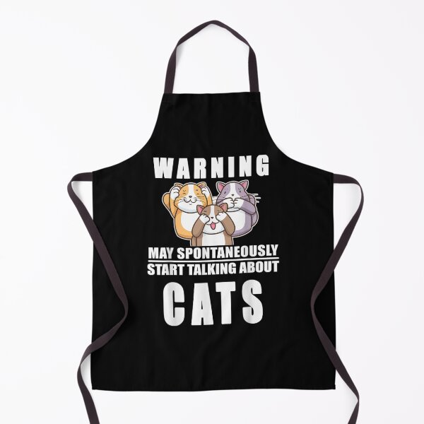 Item preview, Warning May Spontaneous Start Talking About Cats designed and sold by lolahomya.