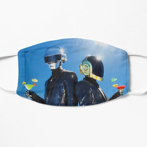 Daft Punk Face Masks Redbubble - daft punk hat roblox