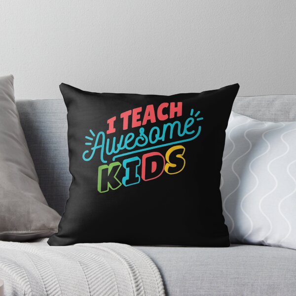 Item preview, I Teach Awesome Kids Autism Awareness Teacher Ribbon Heart designed and sold by lolahomya.