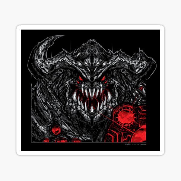 Doom 4 Stickers | Redbubble