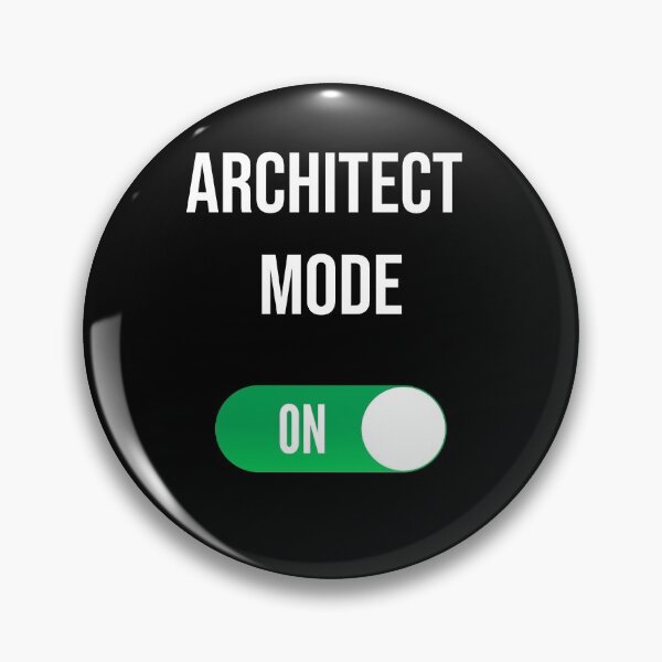 Item preview, Architect Mode On designed and sold by anexperiment.