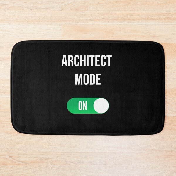 Item preview, Architect Mode On designed and sold by anexperiment.