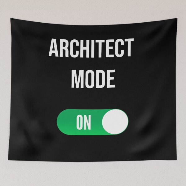 Item preview, Architect Mode On designed and sold by anexperiment.