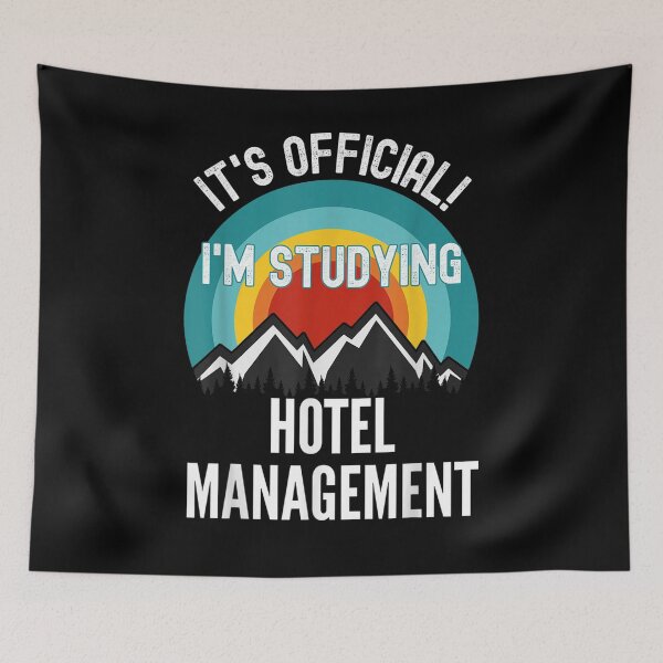 Item preview, It's Official I'm Studying Hotel Management Student Gift designed and sold by ninapfvu.