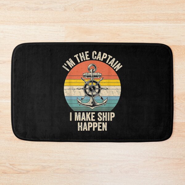 Item preview, Vintage I'm The Captain I Make Ship Happen Boating designed and sold by lolahomya.