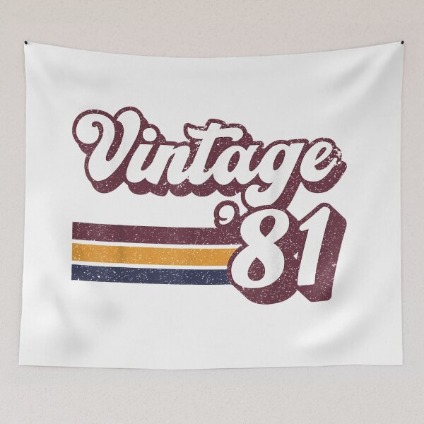 Item preview, 40th Birthday Gift - Retro 1981 40 years old designed and sold by anniversaryshop.