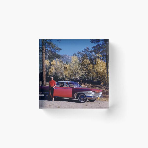 Item preview, Woman with her 1960 Plymouth Fury, designed and sold by Wernher Krutein.