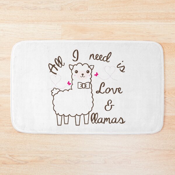 Item preview, All I need is love and llamas designed and sold by beefrancky.