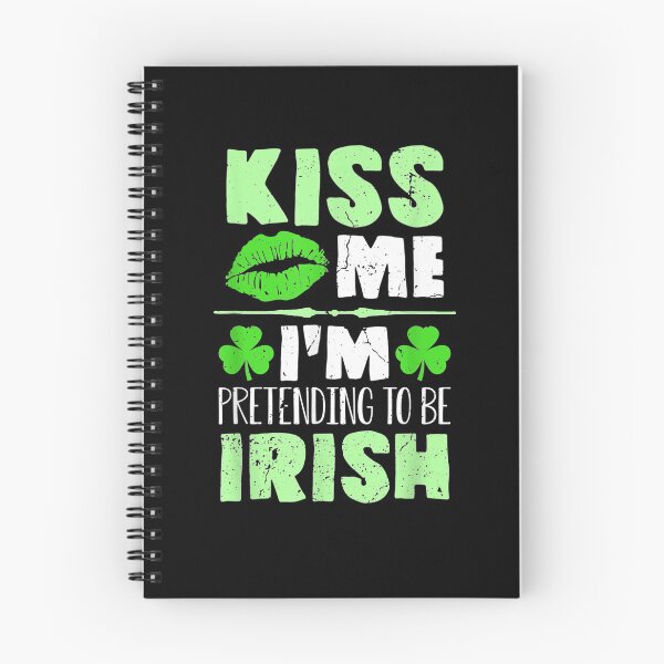 Item preview, Kiss Me I Am Pretending To Be Irish Funny St Patricks Day designed and sold by lolahomya.