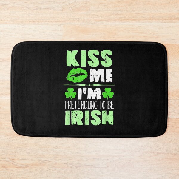 Item preview, Kiss Me I Am Pretending To Be Irish Funny St Patricks Day designed and sold by lolahomya.