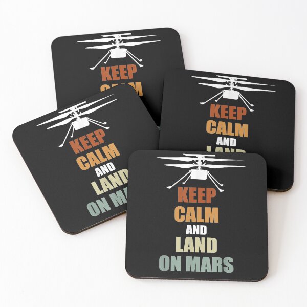 Item preview, Mars Helicopter Ingenuity Nasa Keep Calm And Land On Mars designed and sold by ninapfvu.