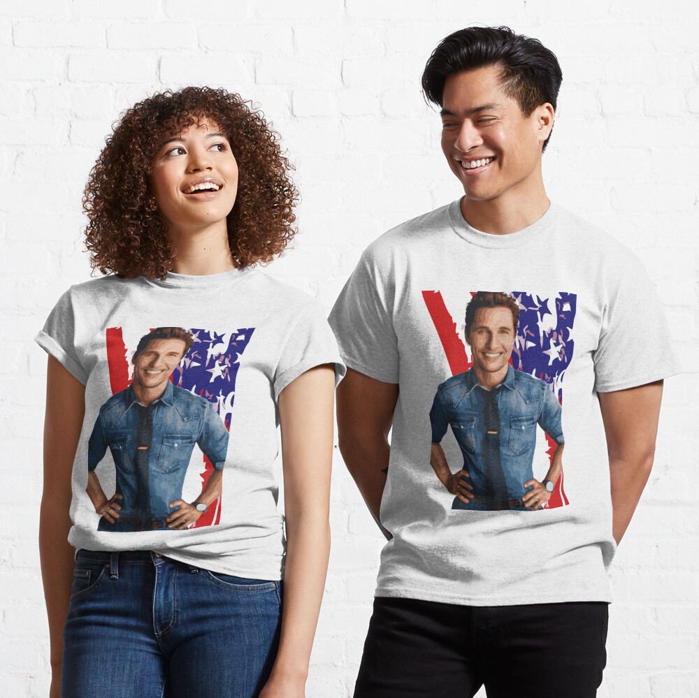 mcconaughey t shirt