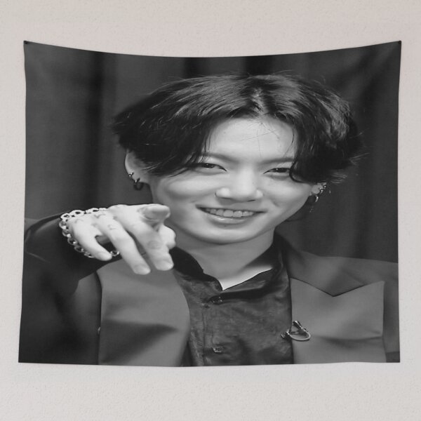 Item preview, Black and white Aesthetic jungkook designed and sold by Juzzov.