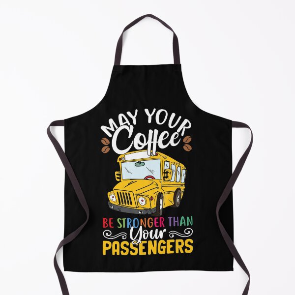 Item preview, Strong Coffee Funny School Bus Driver Gift School Bus Shirt designed and sold by jvtee.