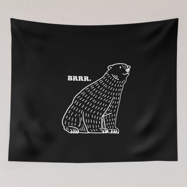 Item preview, Polar Bear Cold Brrr designed and sold by amenwolf.