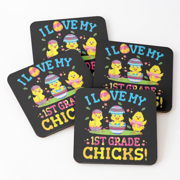 Item preview, I Love My 1st Grade Chicks Students Happy Easter Teachers designed and sold by lolahomya.