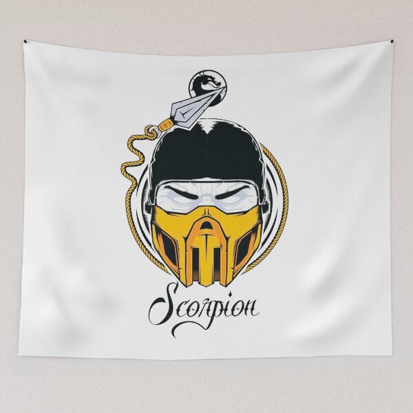 Item preview, Mortal Kombat Scorpion Round Hook designed and sold by Shinobi23.