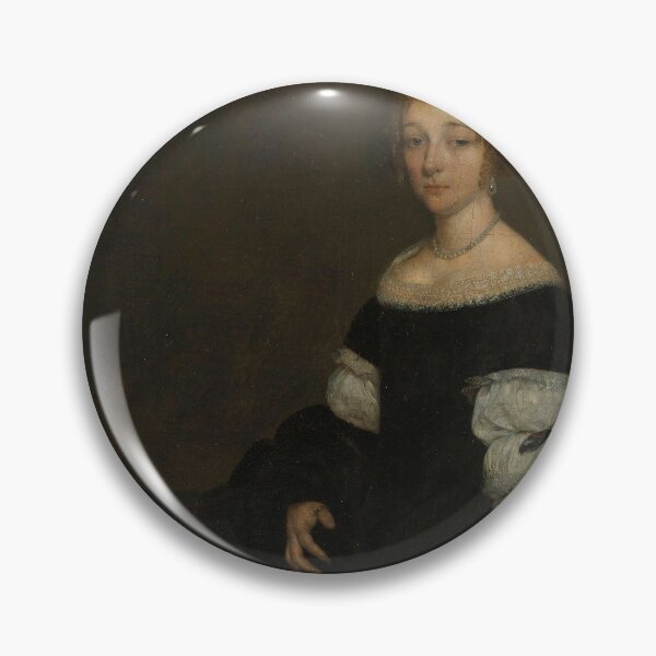 Item preview, Aletta Pancras (1649-1707) Wife of François de Vicq, Gerard ter Borch (II), 1670 designed and sold by Dutch Masterpieces.