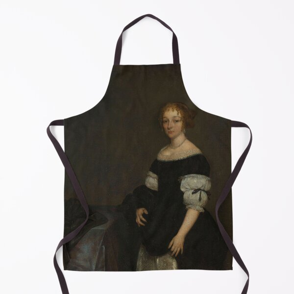 Item preview, Aletta Pancras (1649-1707) Wife of François de Vicq, Gerard ter Borch (II), 1670 designed and sold by Dutch Masterpieces.
