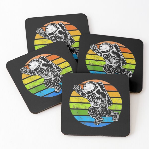 Item preview, Retro Sunset Telescope Astronomy Lover Astronomer Gift designed and sold by lolahomya.