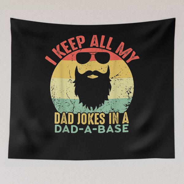Item preview, I Keep All My Dad Jokes In A Dad A Base Vintage Father Joke designed and sold by ninapfvu.
