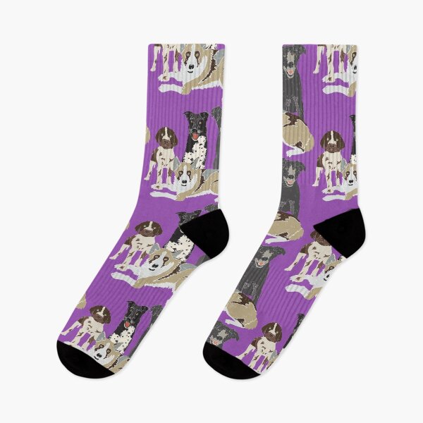 Item preview, The Dog Squad 2- your favorite best friends- purple designed and sold by NickiPost.
