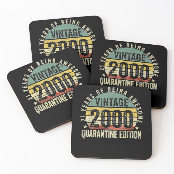 Item preview, 21st Birthday Retro Limited Edition 2000 Quarantine Birthday designed and sold by ninapfvu.