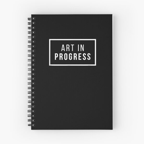 Item preview, Black Minimalist Motivational Professional Art In Progress designed and sold by lolahomya.