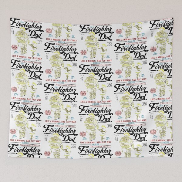 Item preview, Firefighter Dad Father's Day gift for men who fight fires designed and sold by BRtisticDesigns.