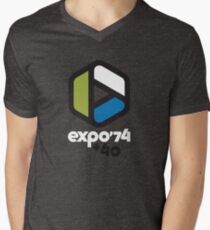 Expo '74 + 40 Men's V-Neck T-Shirt