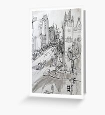 St Pauls Cathedral, Melbourne Greeting Card