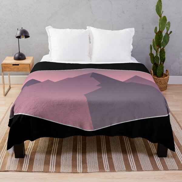Item preview, Mountain - pink designed and sold by Periko-Drey.