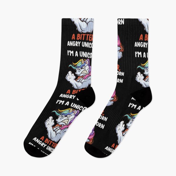 Item preview, Funny Angry Unicorn Gift for men designed and sold by BRtisticDesigns.