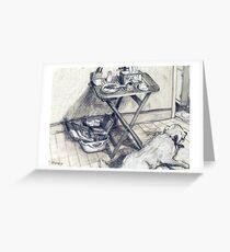 'Recycling' with Steinberg Greeting Card